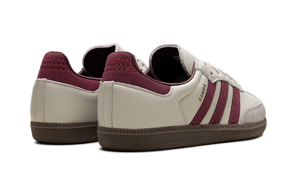 Adidas Samba OG 'Putty Grey Maroon'