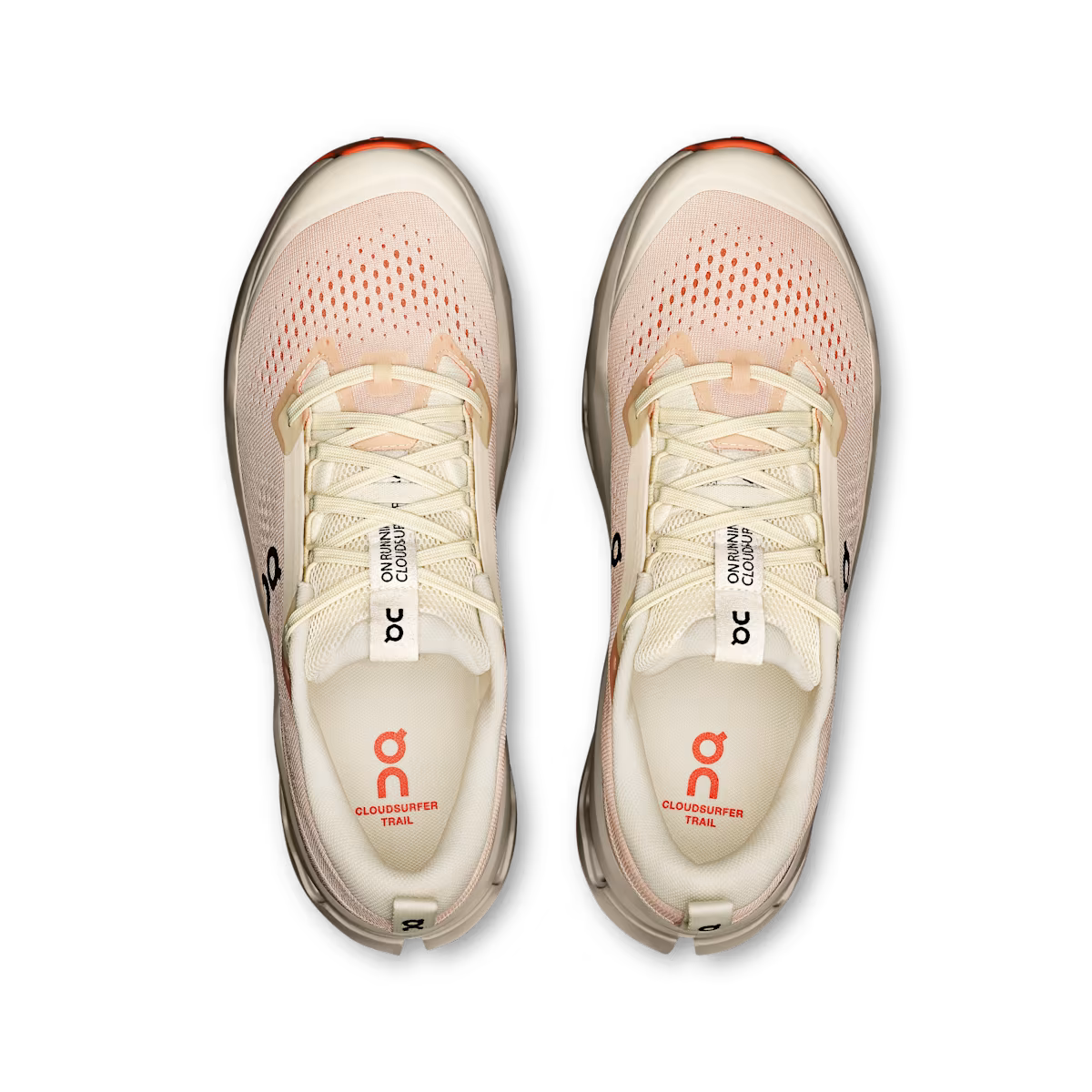 On Running Cloudsurfer Trail 2 Ivory | Ghost