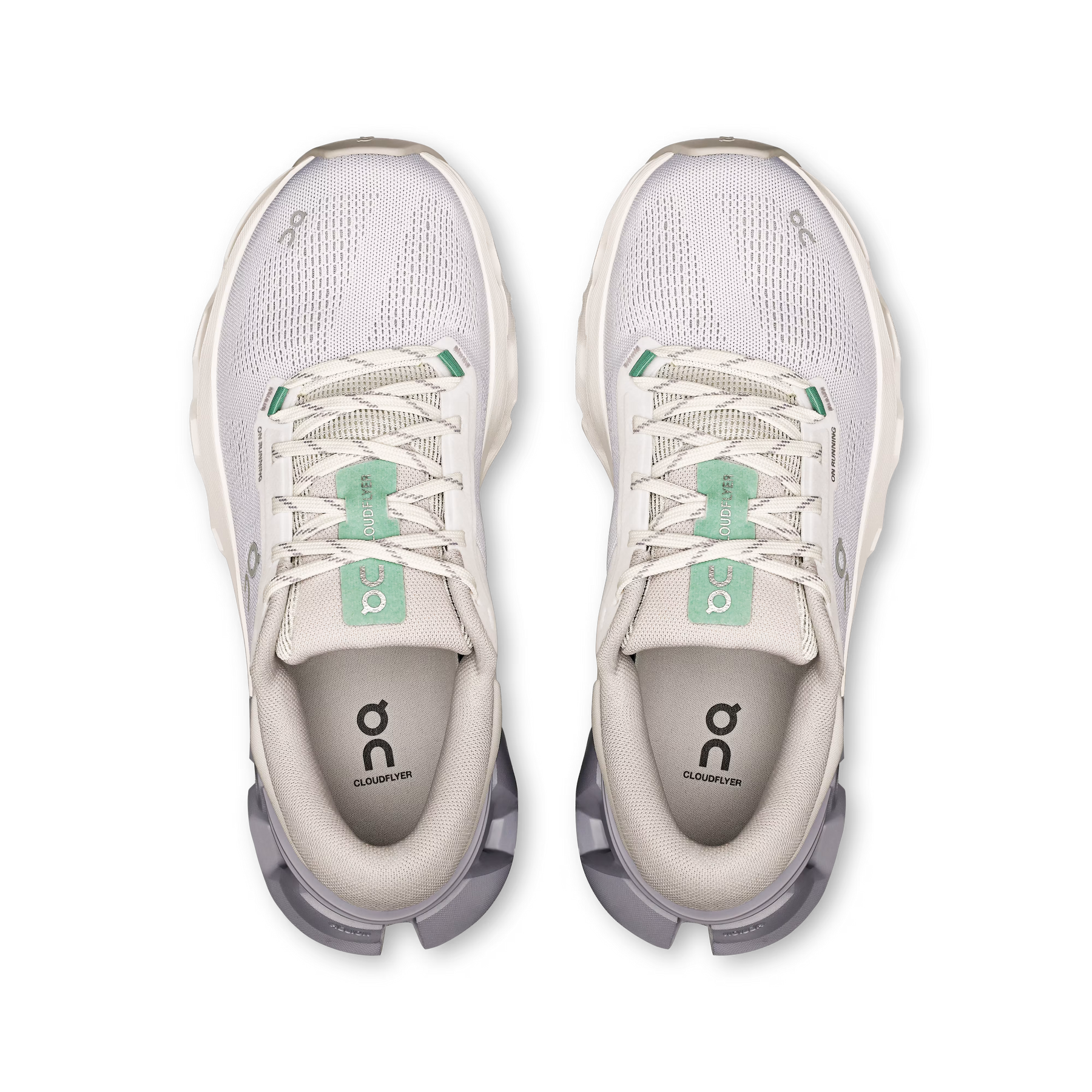 Tênis Feminino On Running Cloudflyer 5 White | Lilac