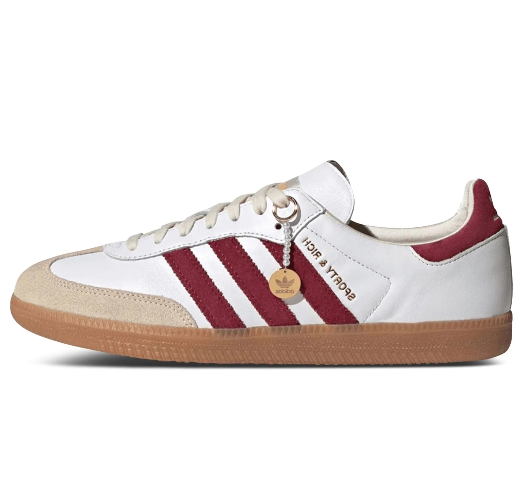 Adidas Samba OG 'Sporty & Rich – White Core Burgundy'