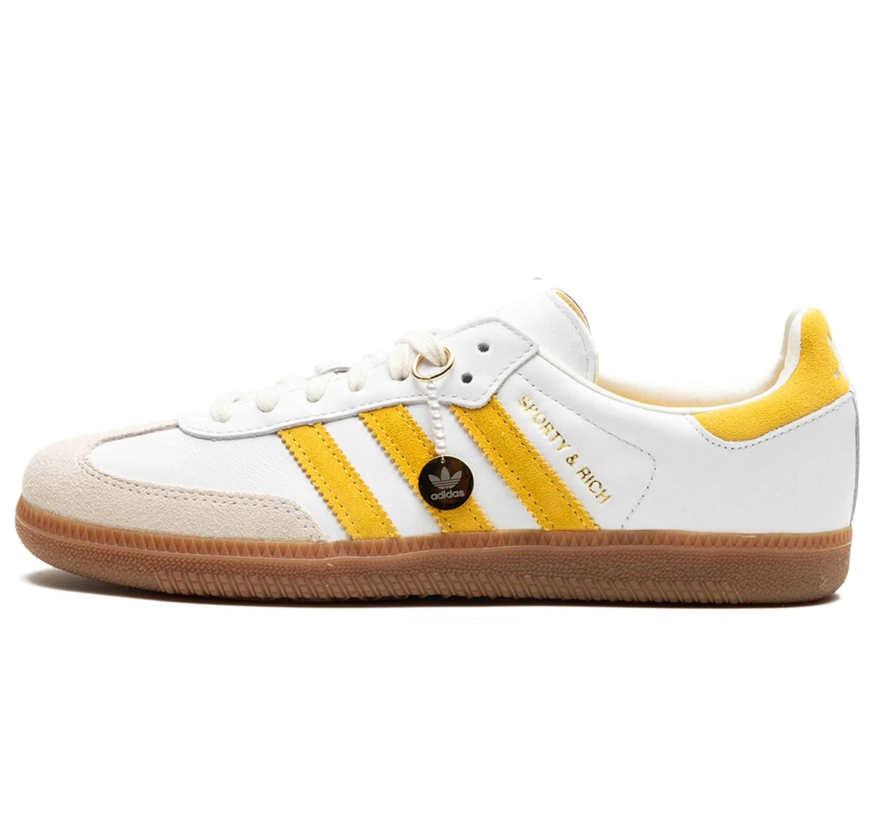 Adidas Samba OG 'Sporty & Rich – White Bold Gold'