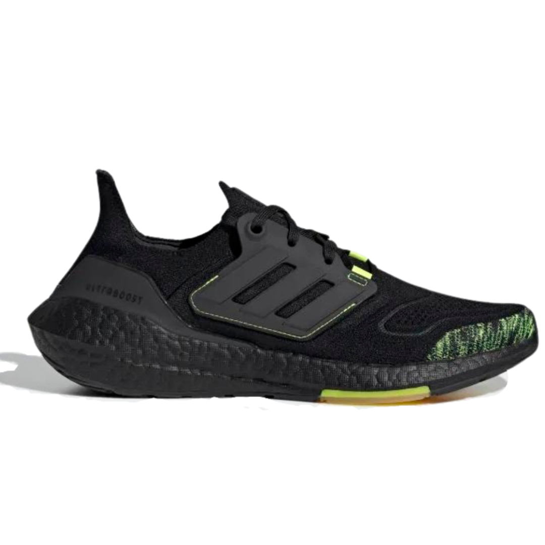 UltraBoost 22 'Black Solar Yellow'