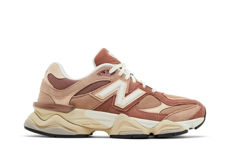 Tênis New Balance 9060 Sparrow Flat Taupe Marrom