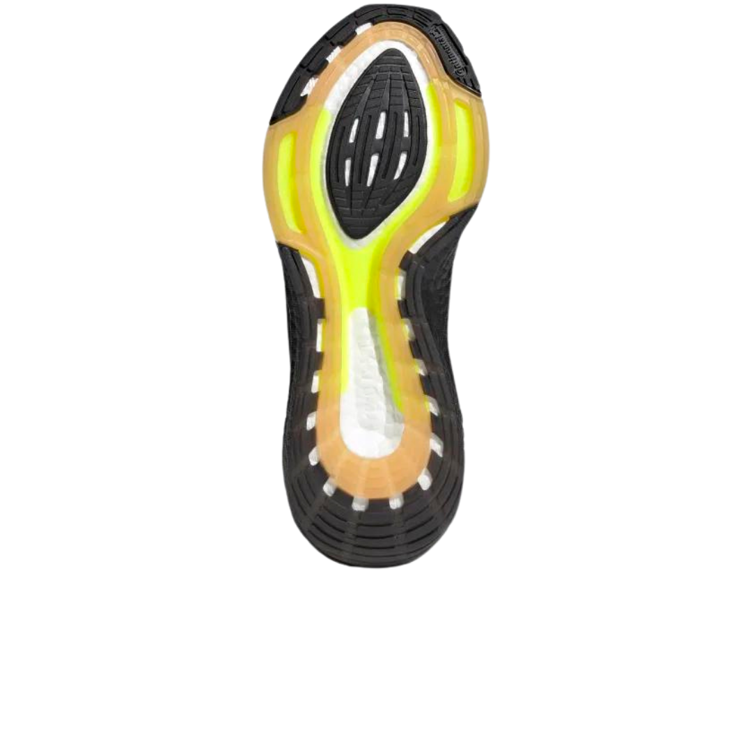 UltraBoost 22 'Black Solar Yellow'