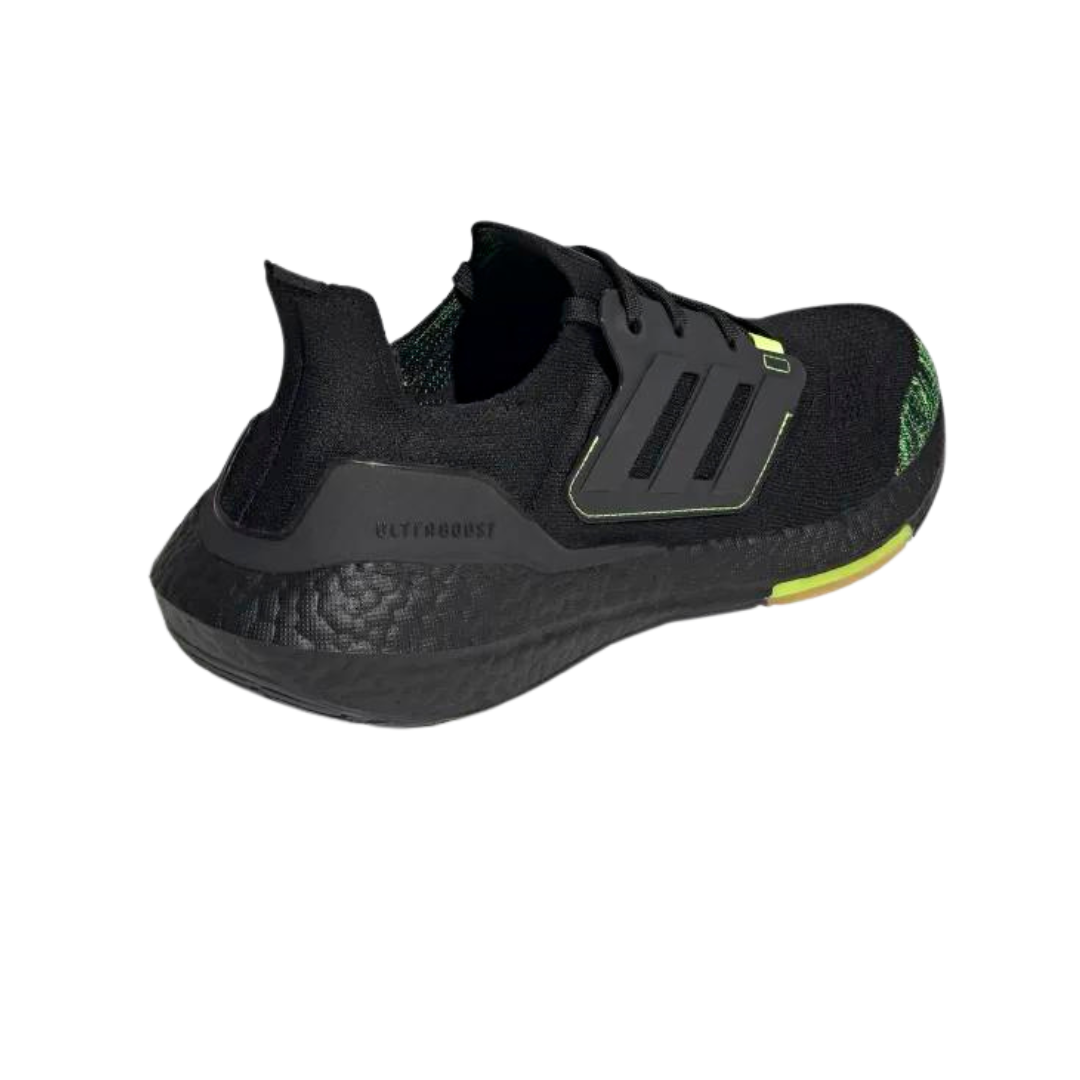 UltraBoost 22 'Black Solar Yellow'