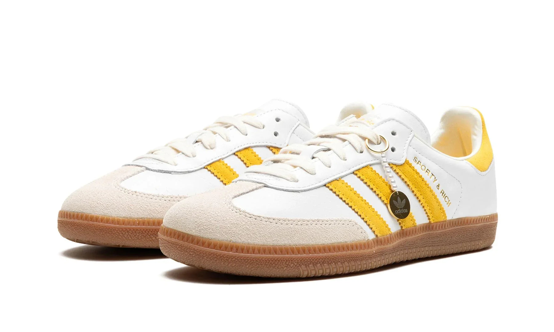 Adidas Samba OG 'Sporty & Rich – White Bold Gold'