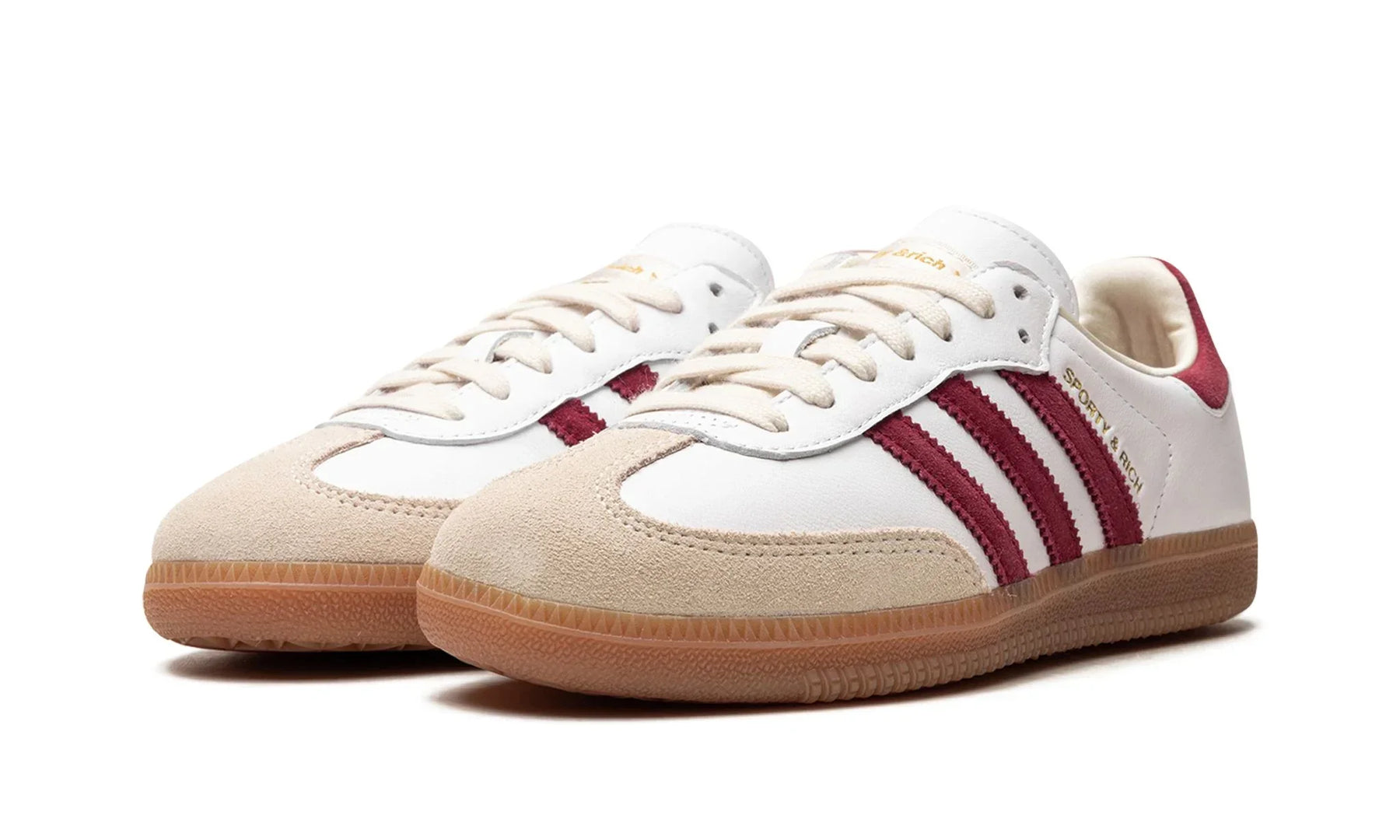 Adidas Samba OG 'Sporty & Rich – White Core Burgundy'