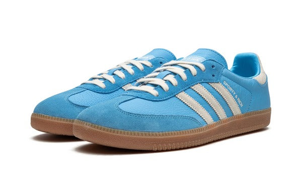 Sporty & Rich x Adidas Samba OG 'Blue Rush'