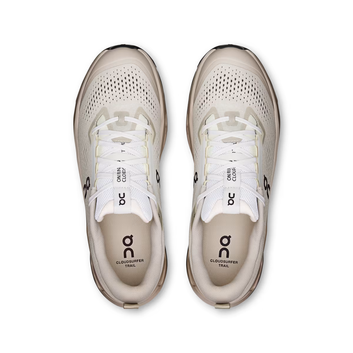 On Running Cloudsurfer Trail 2 Frost | Truffle