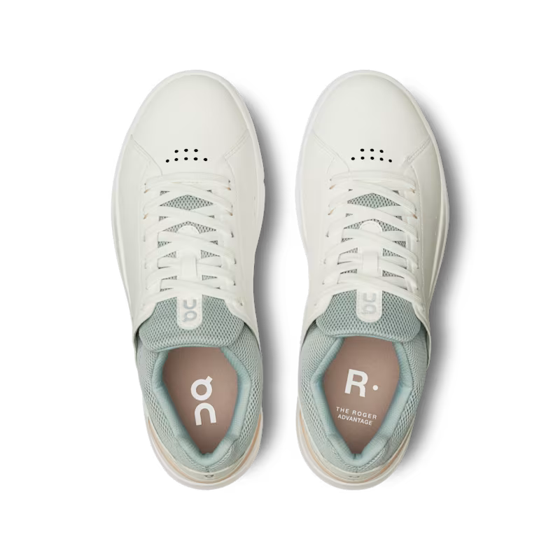 On Running The Roger Advantage White | Rosehip