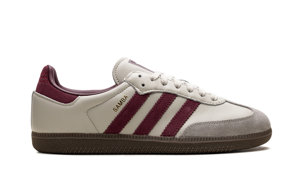 Adidas Samba OG 'Putty Grey Maroon'