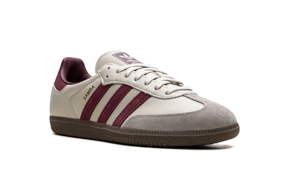 Adidas Samba OG 'Putty Grey Maroon'