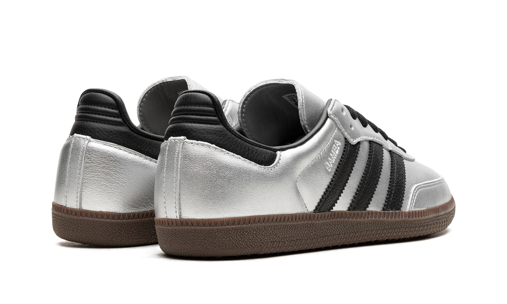 Adidas Samba OG WMNS 'Silver Metallic Black Gum'