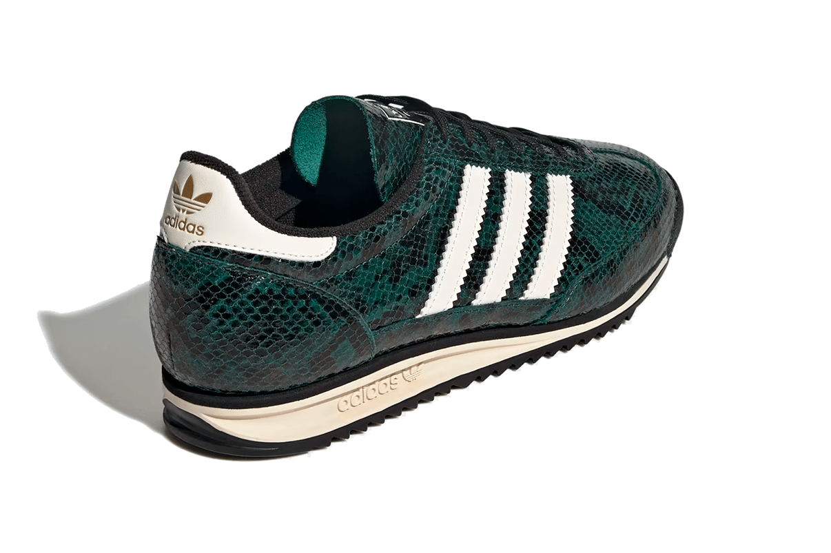 Tênis Adidas SL 72 OG Collegiate Green Snakeskin Verde