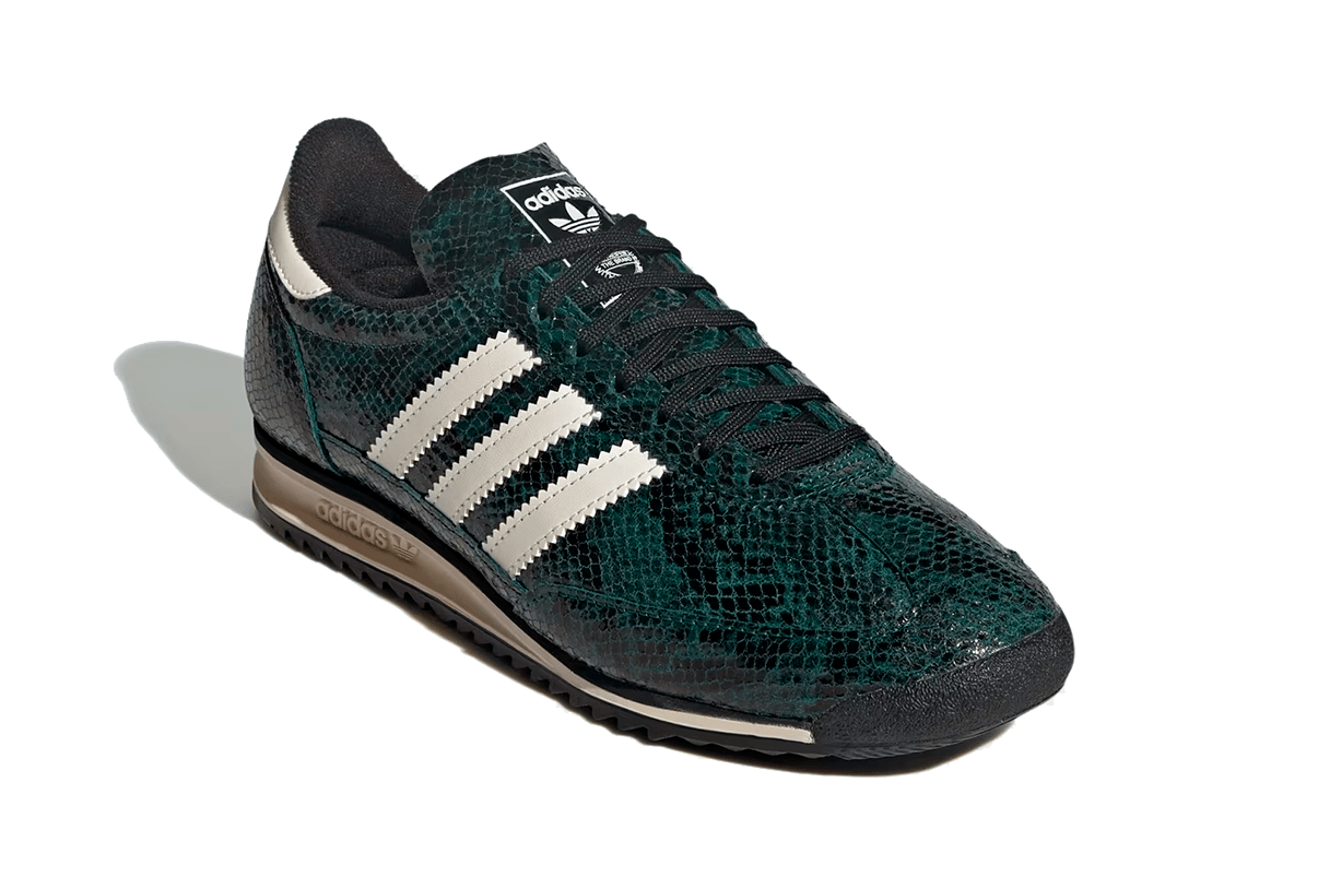 Tênis Adidas SL 72 OG Collegiate Green Snakeskin Verde