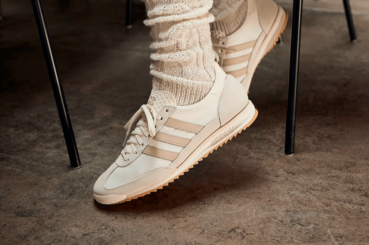 Tênis Adidas SL 72 OG Off White Wonder Taupe Wonder White Branco