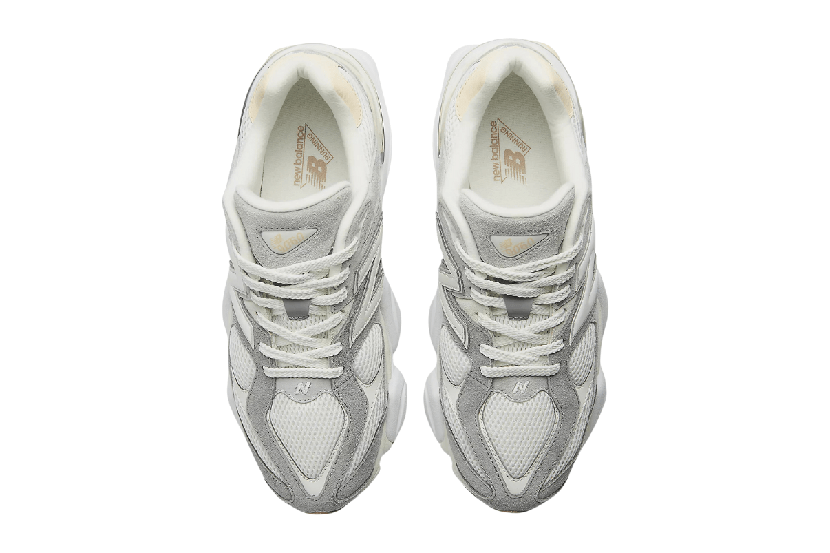Tênis New Balance 9060 Mesh Slate Grey Calcium Cinza