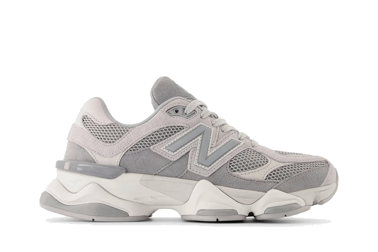 Tênis New Balance 9060 Slate Grey Raincloud Cinza