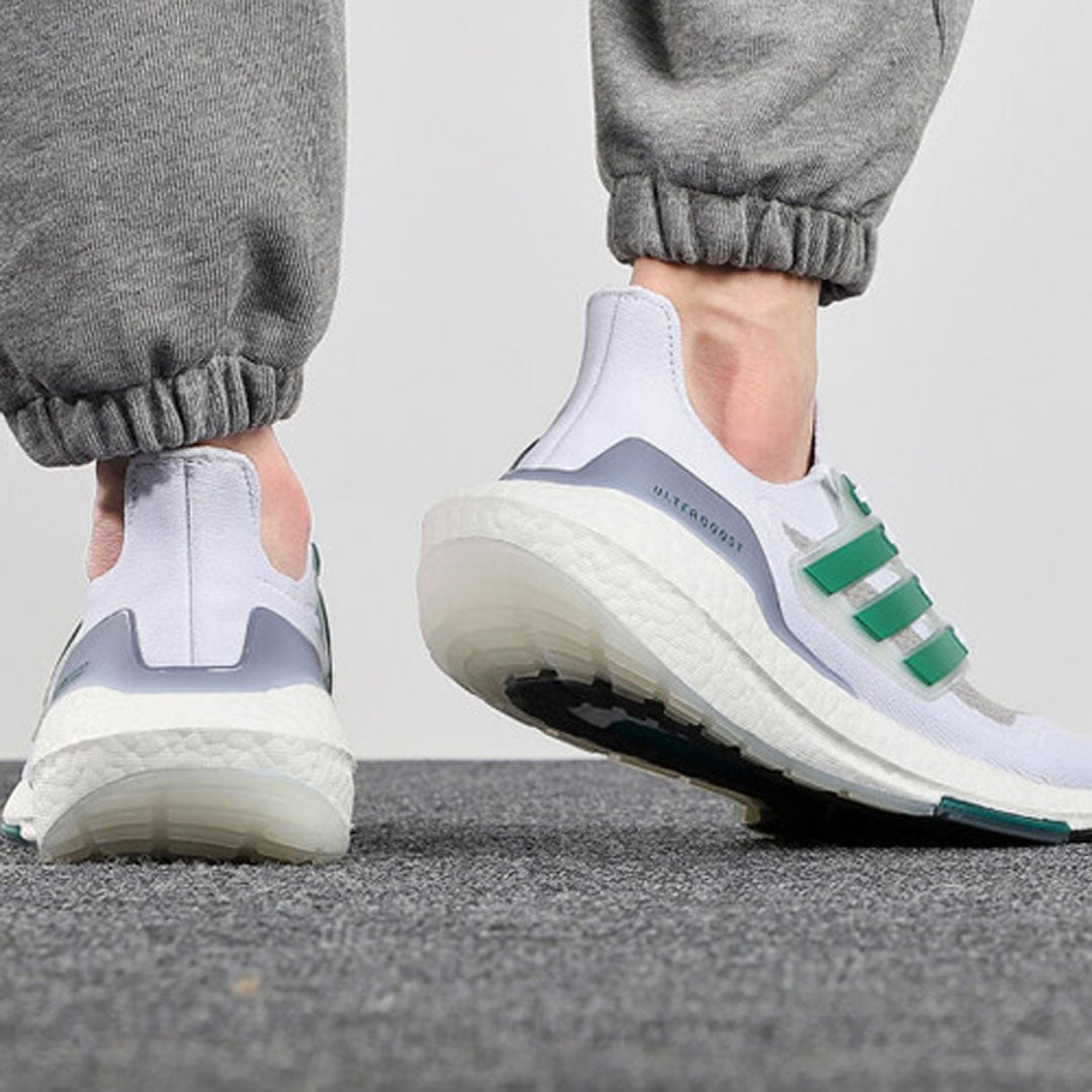 UltraBoost 21 'White Sub Green'