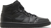 Nike Air Jordan 1 Mid 'Triple Black' 2022