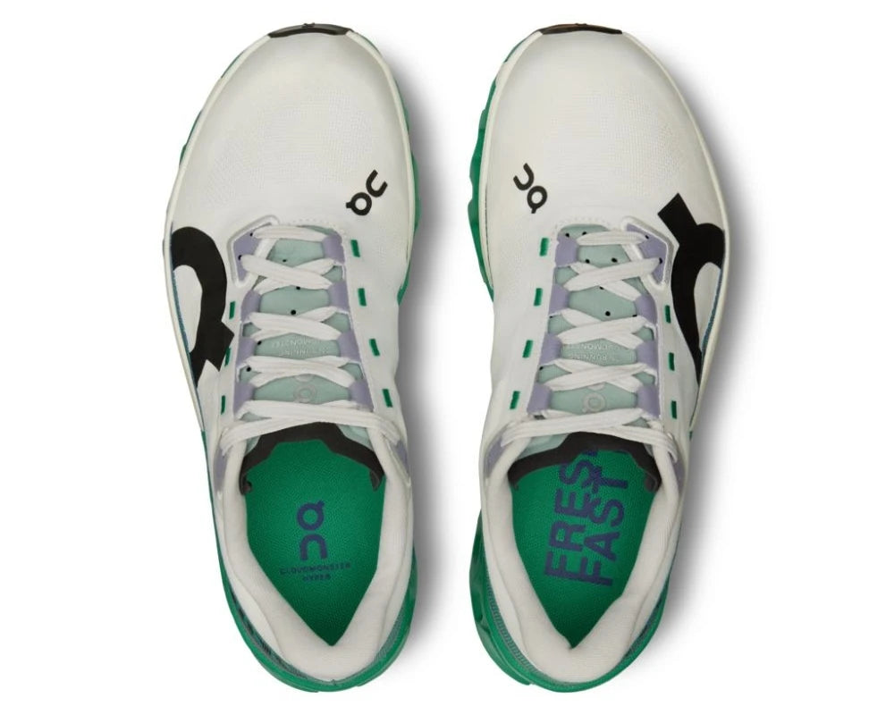 Cloudmonster - White | Green - Masculino