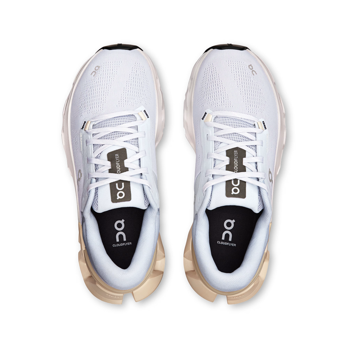 Tênis Feminino On Running Cloudflyer 5 Arctic | Cream