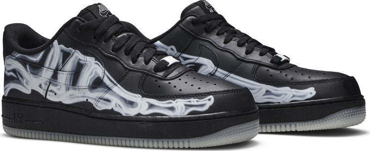 Nike Air Force 1 '07 QS 'Black Skeleton'