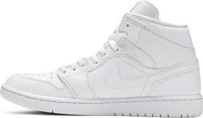 Nike Air Jordan 1 Mid 'Triple White'