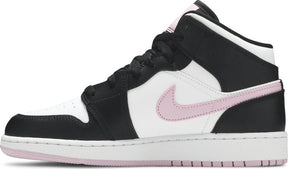 Nike Air Jordan 1 Mid GS 'White Light Arctic Pink'