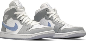 Nike Air Jordan 1 Mid 'Wolf Grey Aluminum'