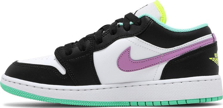 Nike Air Jordan 1 Low GS 'White Violet Shock'