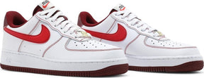 Nike Air Force 1 '07 'White University Red'