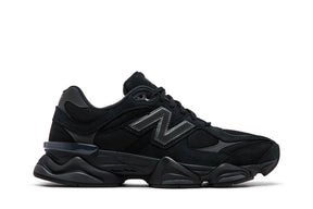 Tênis New Balance 9060 Black Cement "Black Cat" Preto