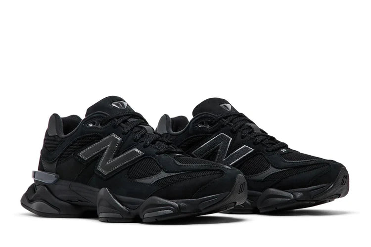 Tênis New Balance 9060 Black Cement "Black Cat" Preto