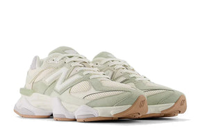 Tênis New Balance 9060 Garter Snake Pearl Grey Verde