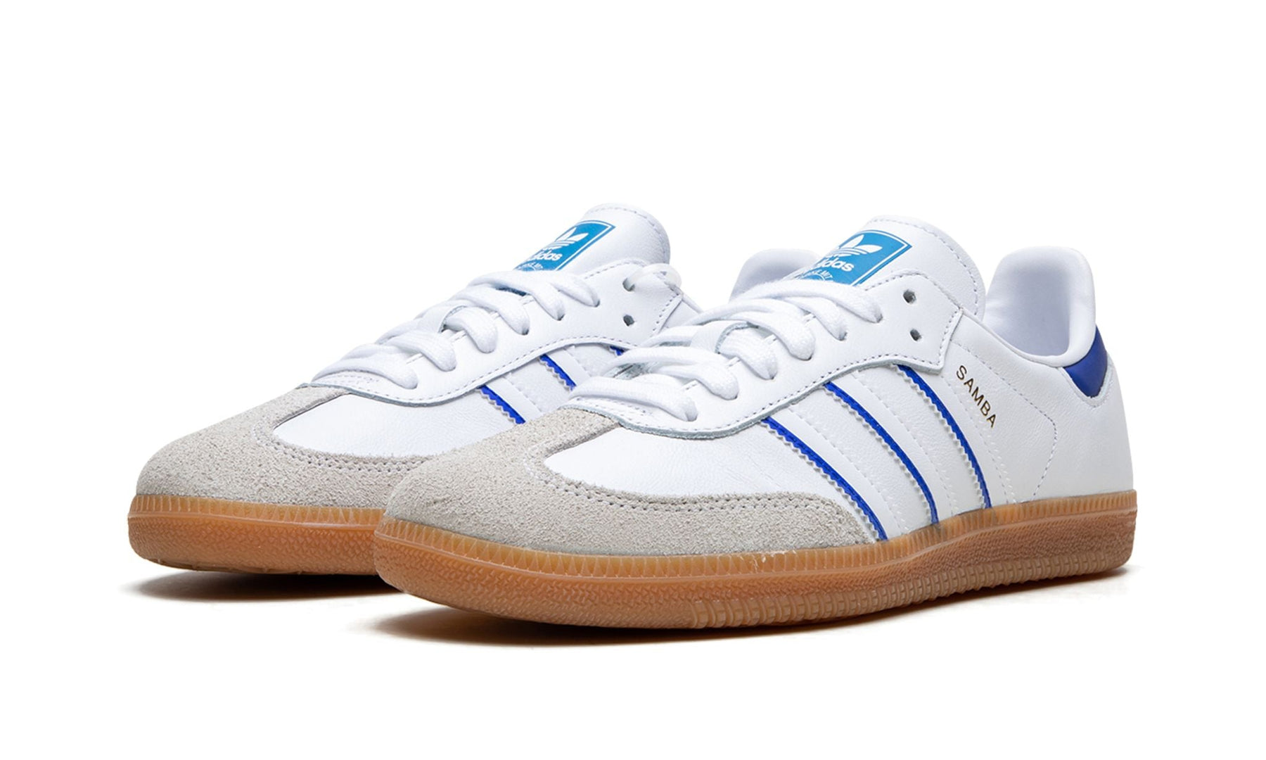 Adidas Samba Vegan 'Blue Accent'