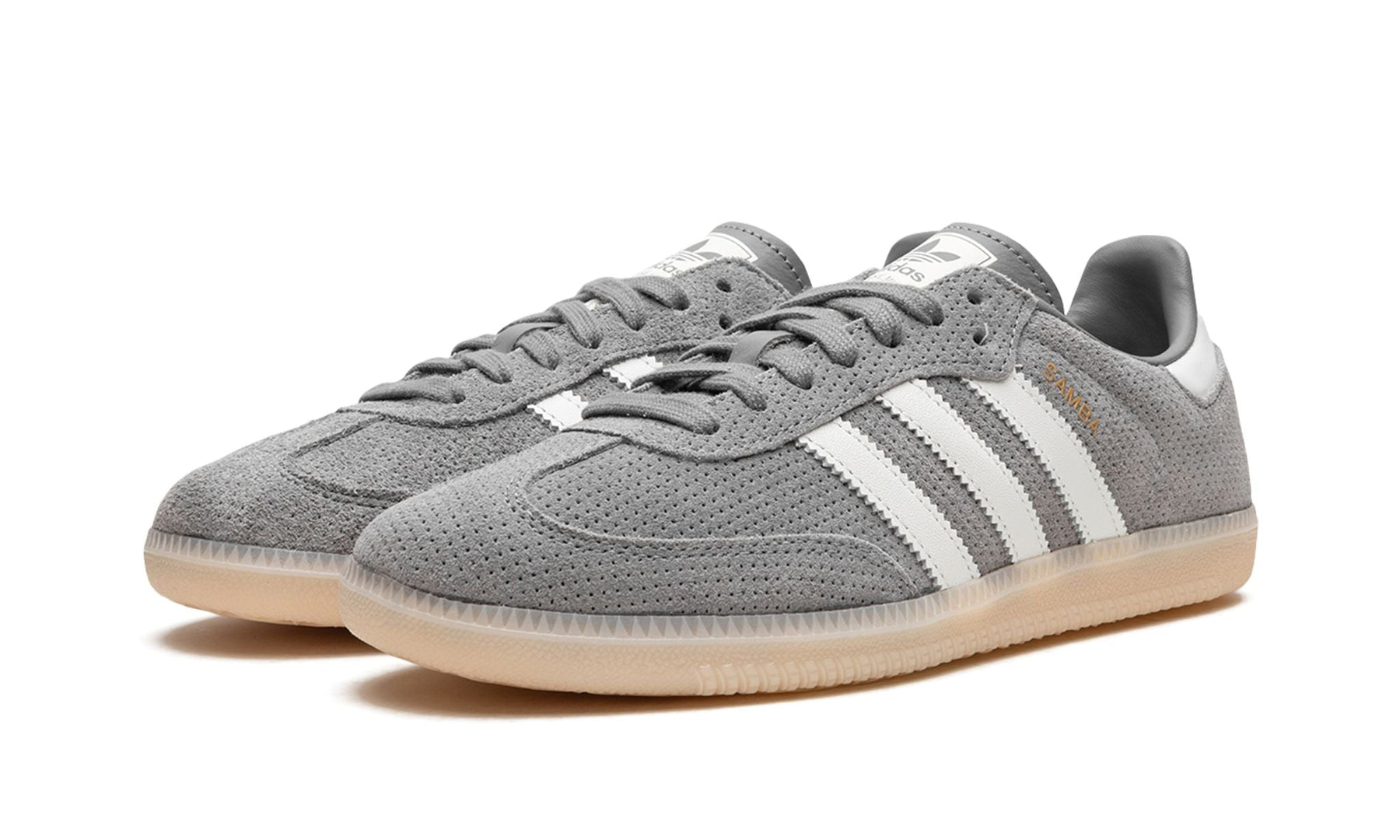 Adidas Samba OG 'Grey Bliss Orange'