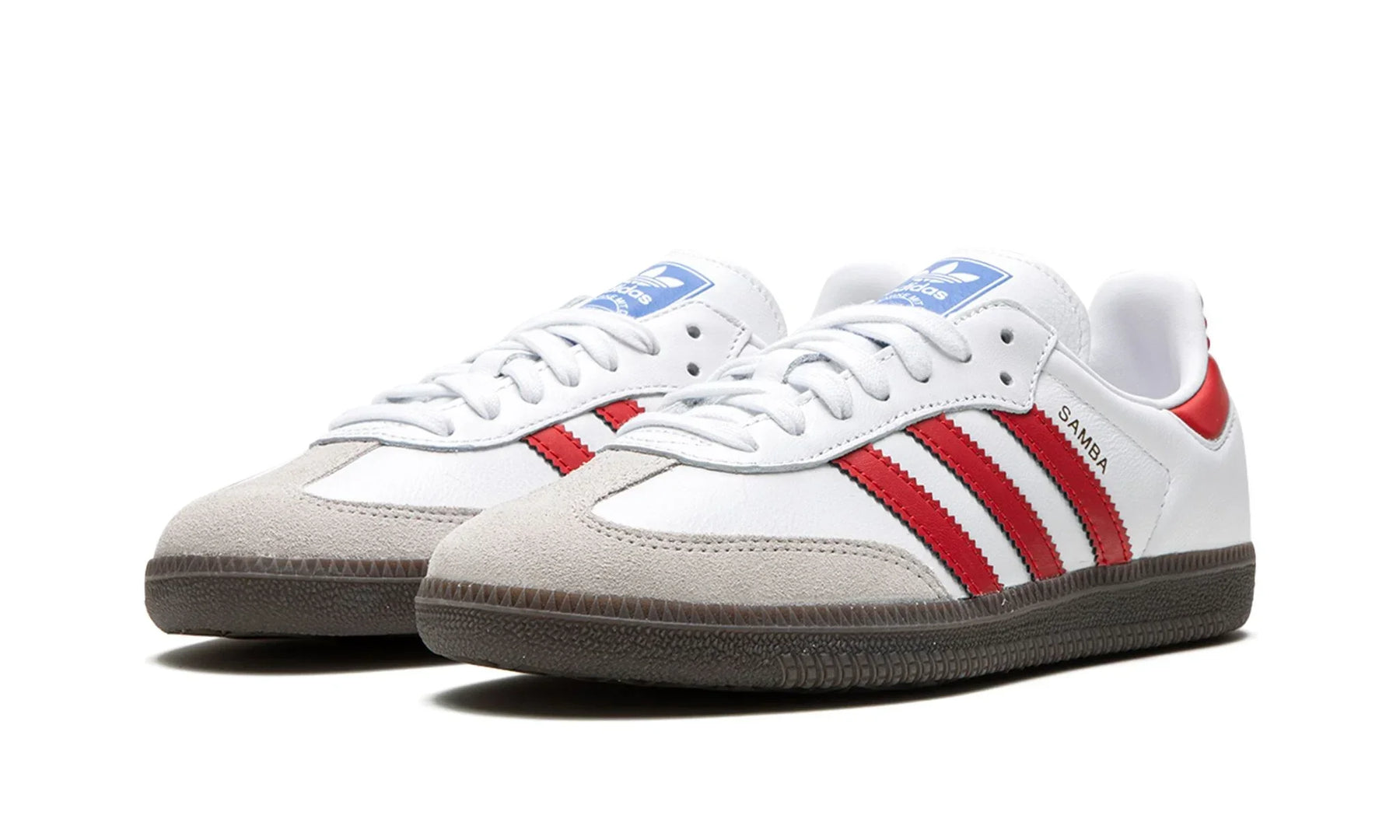 Adidas Samba Vegan 'White and Better Scarlet'