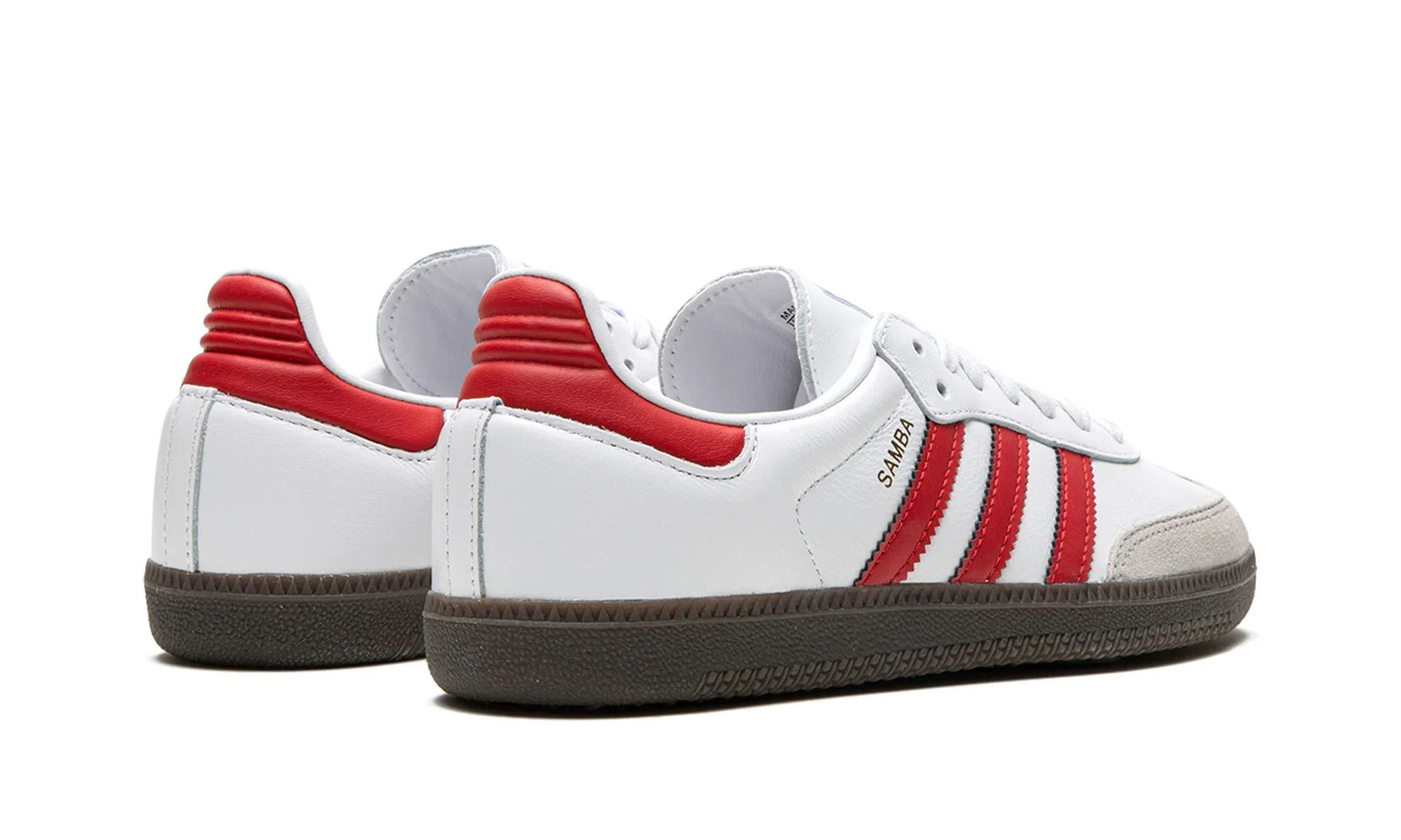 Adidas Samba Vegan 'White and Better Scarlet'