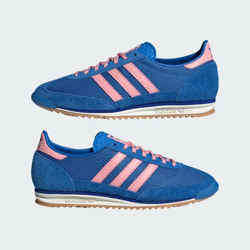 Tênis adidas SL 72 Og Bright Royal Pink Spark Azul
