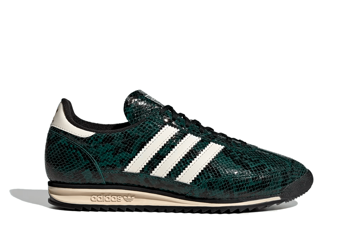 Tênis Adidas SL 72 OG Collegiate Green Snakeskin Verde