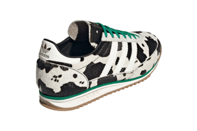 Tênis Adidas SL 72 Og Court Green Cow Print Bege