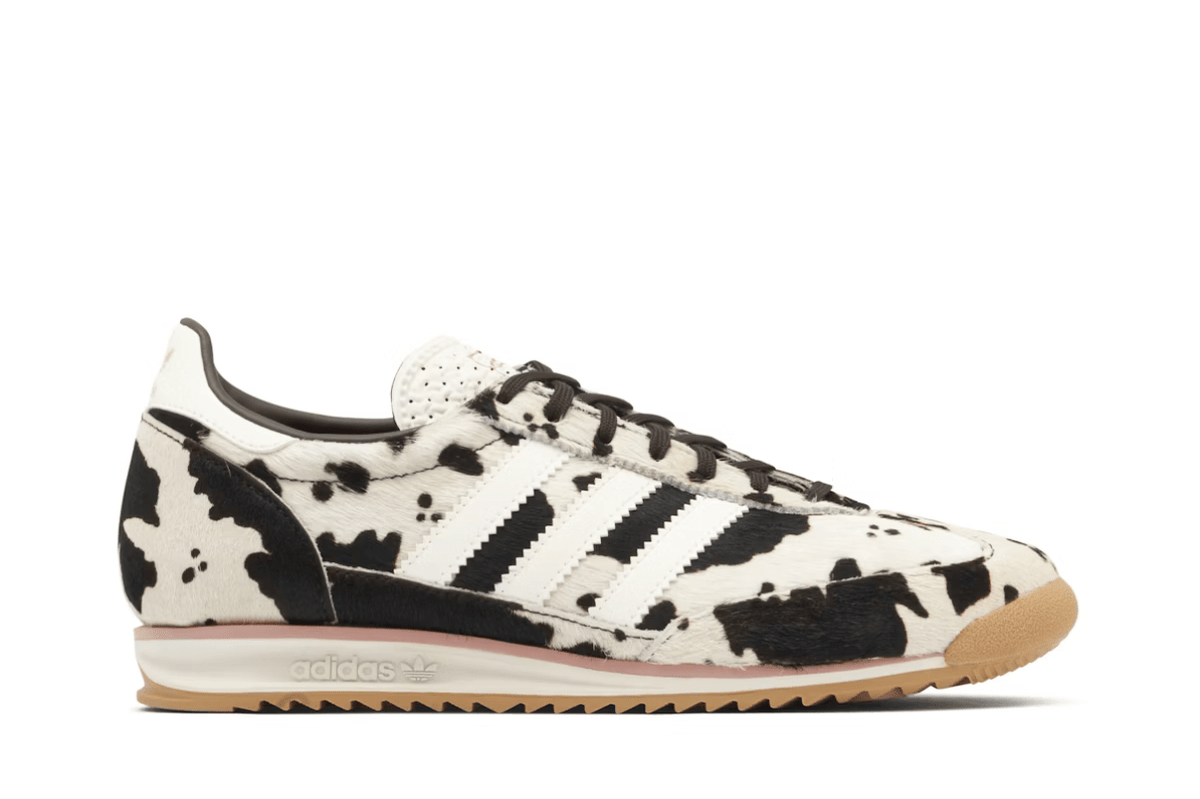 Tênis adidas SL 72 Og Cow Print Bege