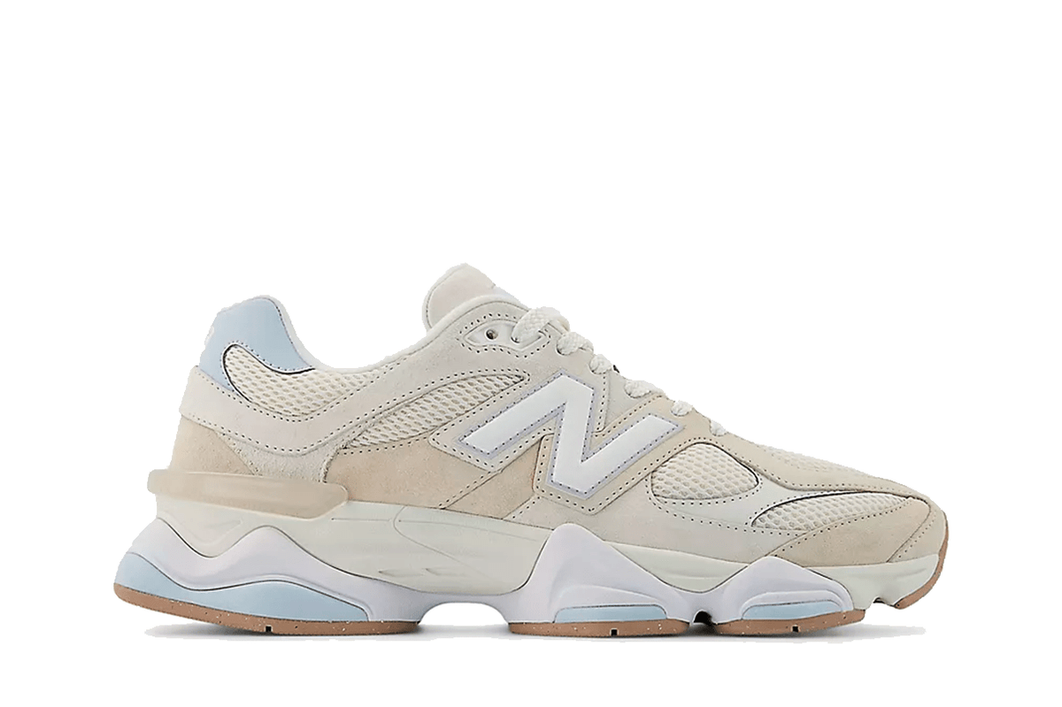 Tênis New Balance 9060 Bisque Frosted Glass Bege