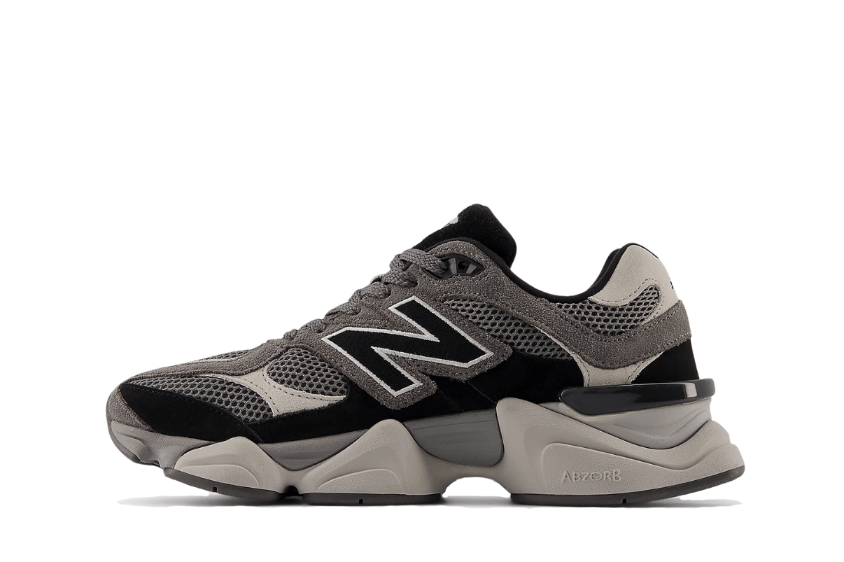 Tênis New Balance 9060 Black Castlerock Preto