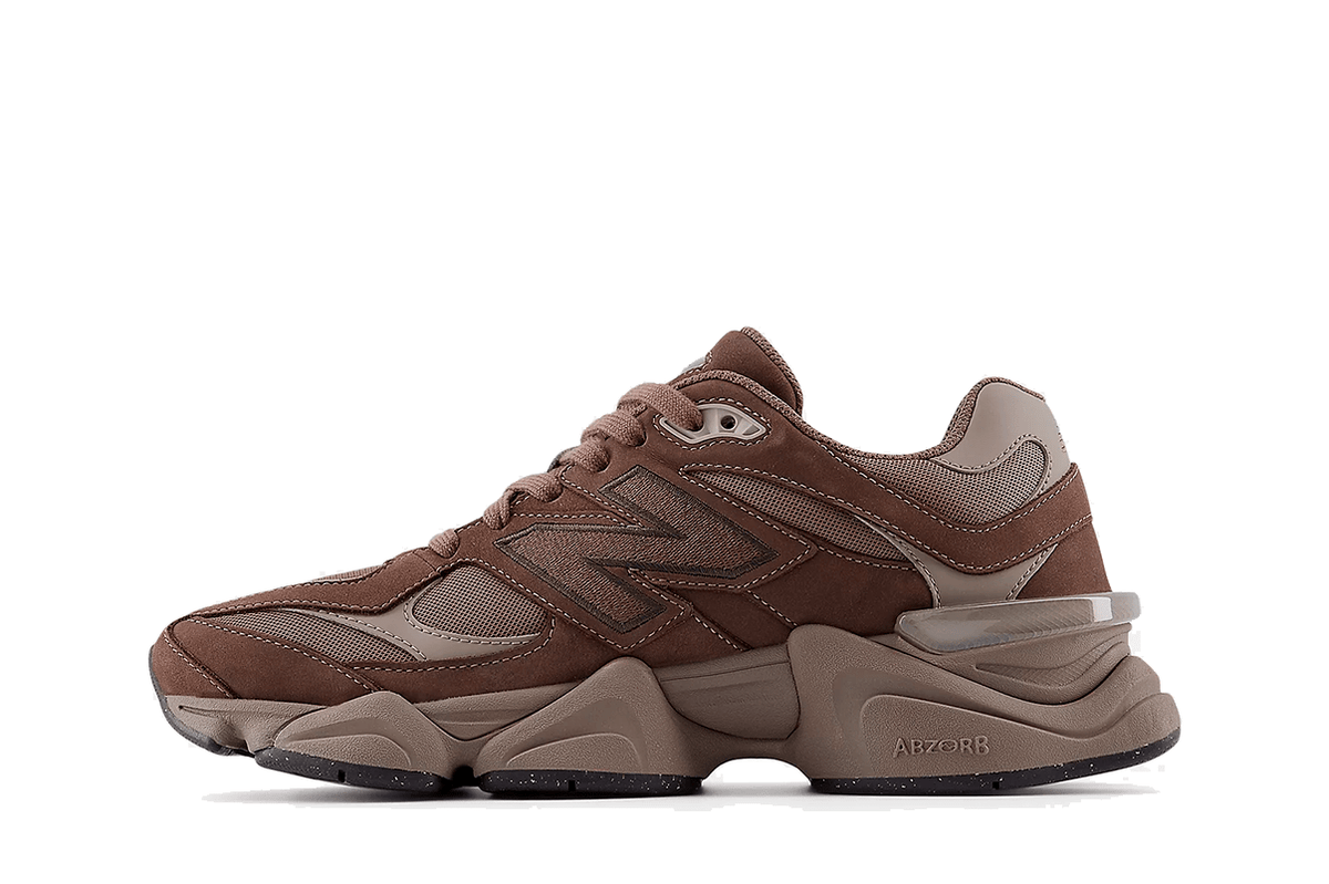 Tênis New Balance 9060 Cortado Marrom