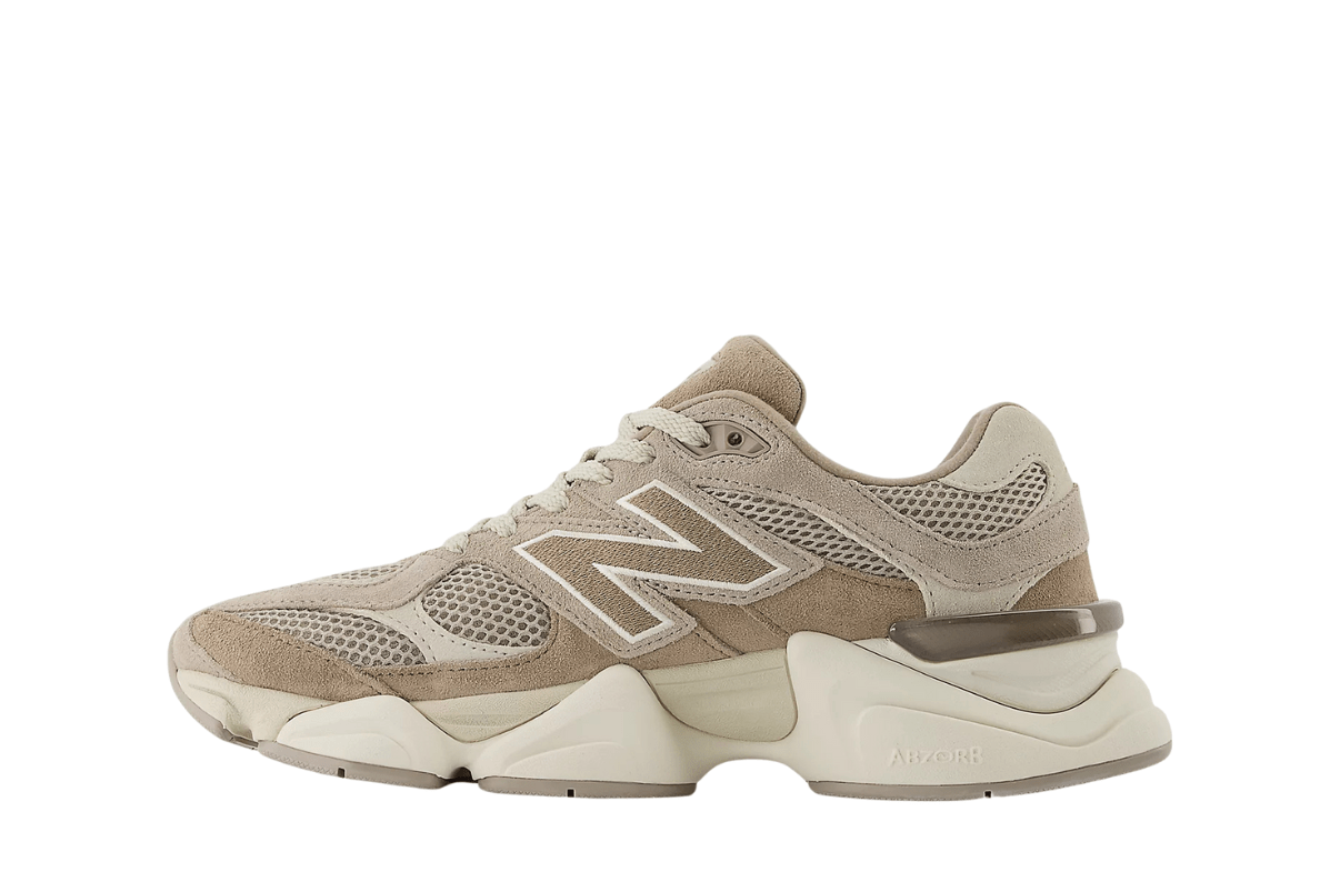 Tênis New Balance 9060 Mushroom Arid Stone Bege