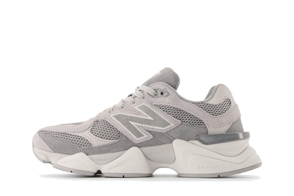 Tênis New Balance 9060 Slate Grey Raincloud Cinza