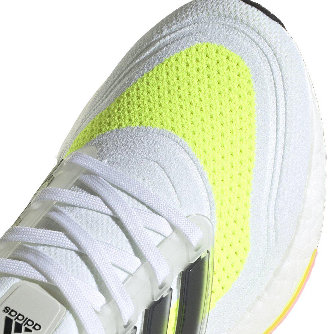 UltraBoost 21 'White Solar Yellow'