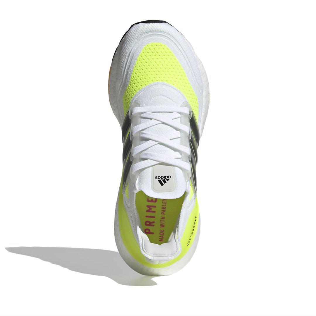 UltraBoost 21 'White Solar Yellow'